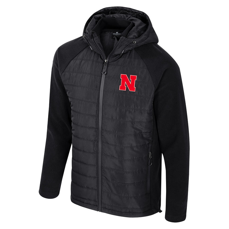 Men's Nebraska Huskers The Sun Jacket - BLACK