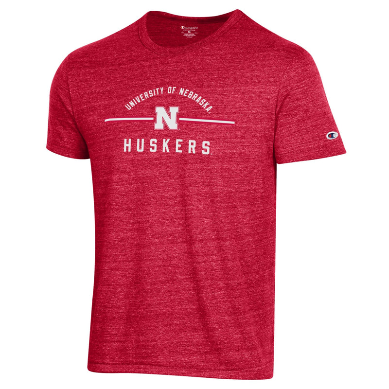 Men's Nebraska Huskers Thin Line Tri-blend T-Shirt - 529SCARL