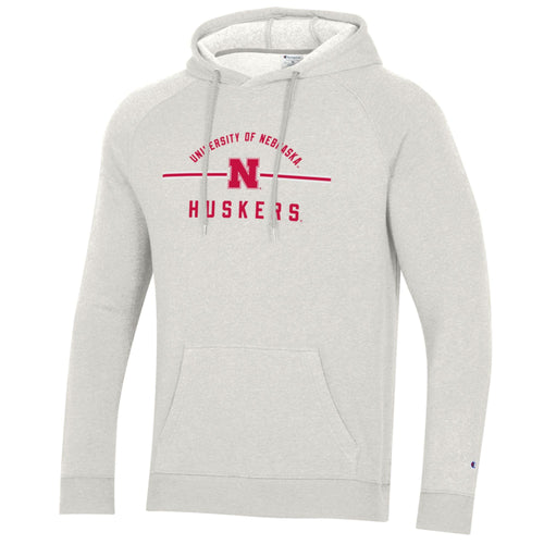 Men's Nebraska Huskers Thin Line Triumph Hoodie - 798PEBBL