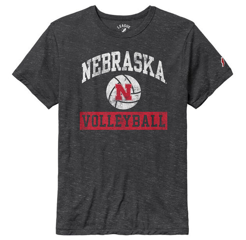 Men's Nebraska Huskers Volleyball Victory Falls T-Shirt - FALLHTHR