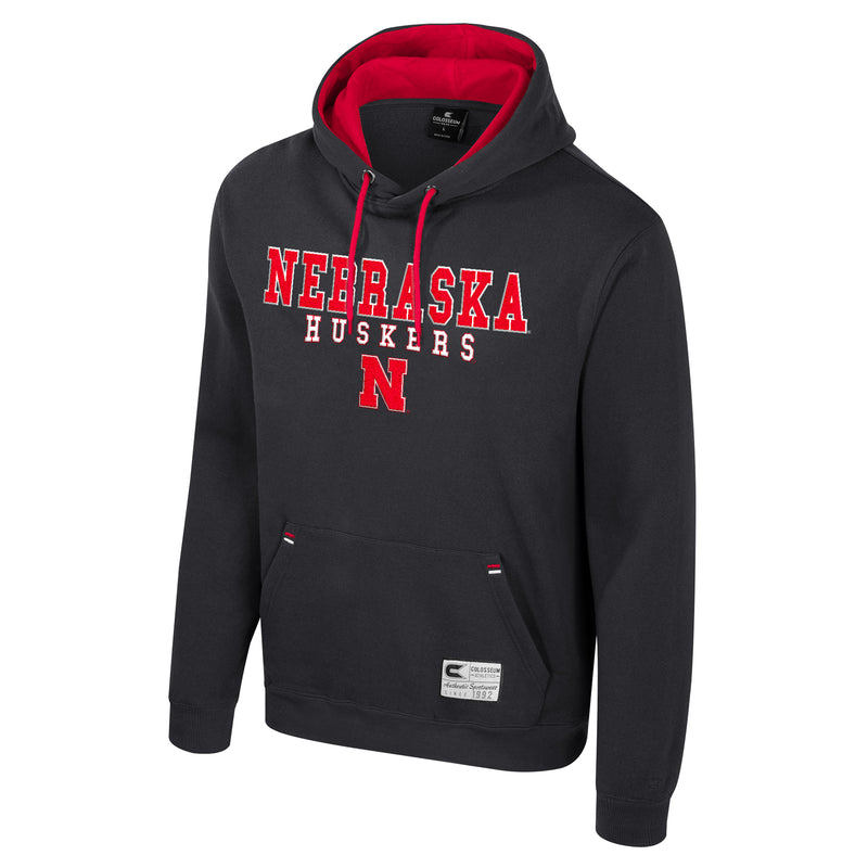 Men's Nebraska Huskers Zion Hoodie - BLACK