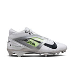 Men's Nike Alpha Menace 4 Pro Football Cleats - 100 - WHITE/BLACK