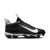 Men's Nike Alpha Menace 4 Shark Football Cleats 2E (Wide) - 001 - BLACK