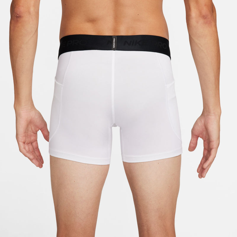 Men's Nike Pro Brief Shorts - 100 - WHITE/BLACK