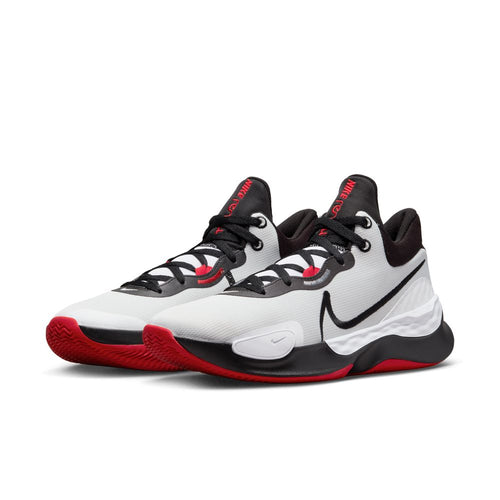Men's Nike Renew Elevate 3 Basketball Shoes - 100 - WHITE/BLACK
