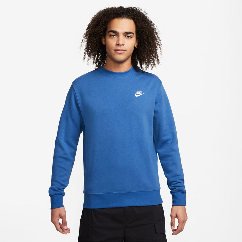 Men's Nike Sportswear Club Fleece Crew - 480ROYAL