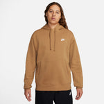 Men's Nike Sportswear Club Fleece Left Chest Hoodie - 224FLAX