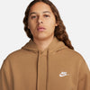 Men's Nike Sportswear Club Fleece Left Chest Hoodie - 224FLAX