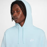 Men's Nike Sportswear Club Fleece Left Chest Hoodie - 474GBLU