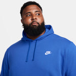 Men's Nike Sportswear Club Fleece Left Chest Hoodie - 480ROYAL