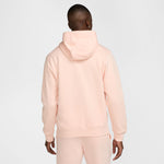 Men's Nike Sportswear Club Fleece Left Chest Hoodie - 664CORAL