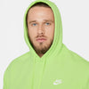 Men's Nike Sportswear Club Fleece Left Chest Hoodie - 736 - LIGHT LEMON TWIST