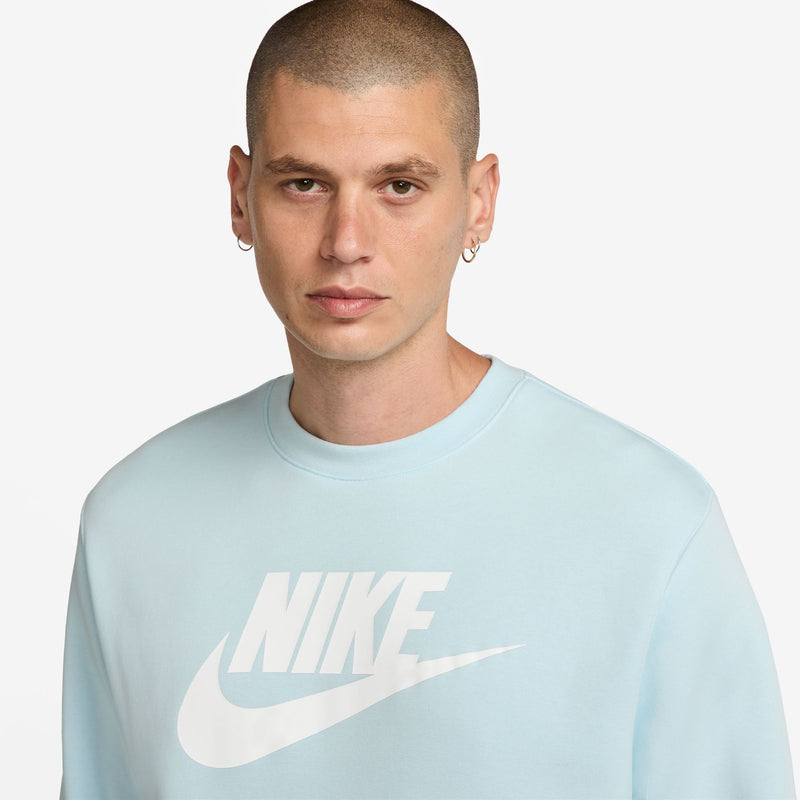 Men's Nike Sportswear Club Fleece Swoosh Crew - 474GBLU