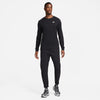 Men's Nike Sportswear Club Long Sleeve T-Shirt - 010 - BLACK