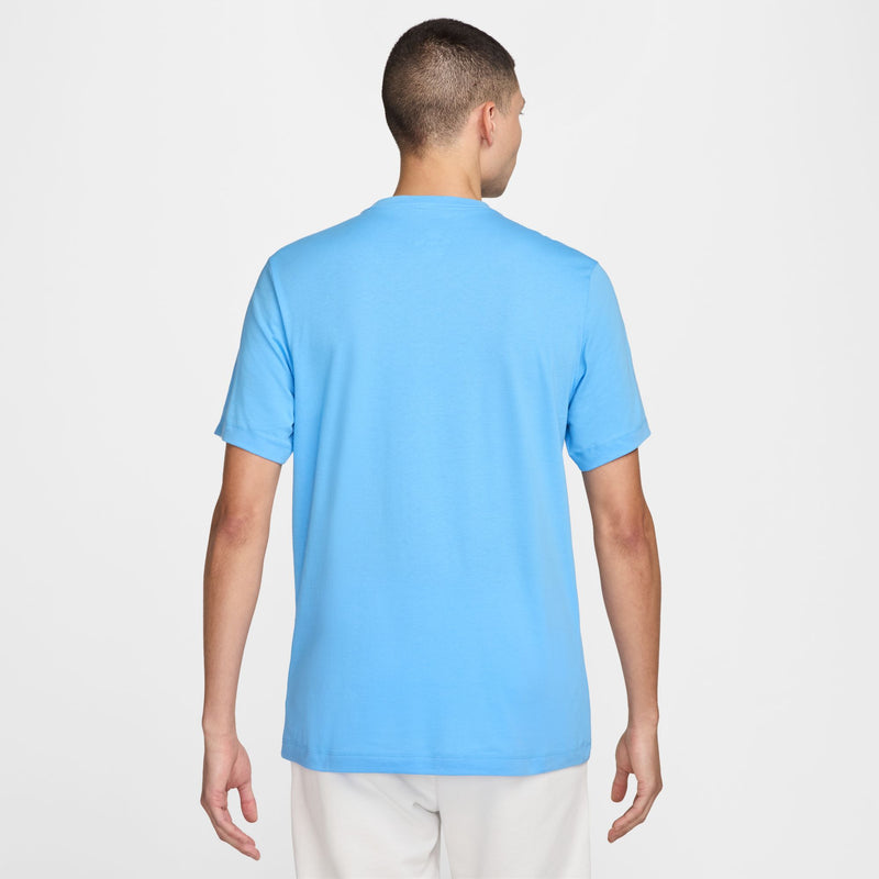 Men's Nike Sportswear Club T-Shirt - 412 - UNIVERSITY BLUE