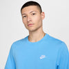 Men's Nike Sportswear Club T-Shirt - 412 - UNIVERSITY BLUE