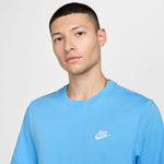 Men's Nike Sportswear Club T-Shirt - 412 - UNIVERSITY BLUE