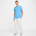 Men's Nike Sportswear Club T-Shirt - 412 - UNIVERSITY BLUE