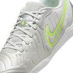 Men's Nike Tiempo Legend 10 Academy Indoor Soccer Shoe - 001MSILV