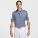 Men's Nike Tour Heathered Golf Polo - 410NAVY