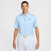 Men's Nike Tour Heathered Golf Polo - 422BLUE