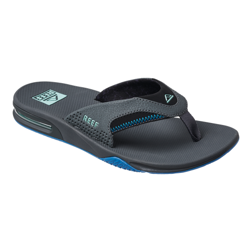 Men's Reef Fanning Sandals - GUNMETAL