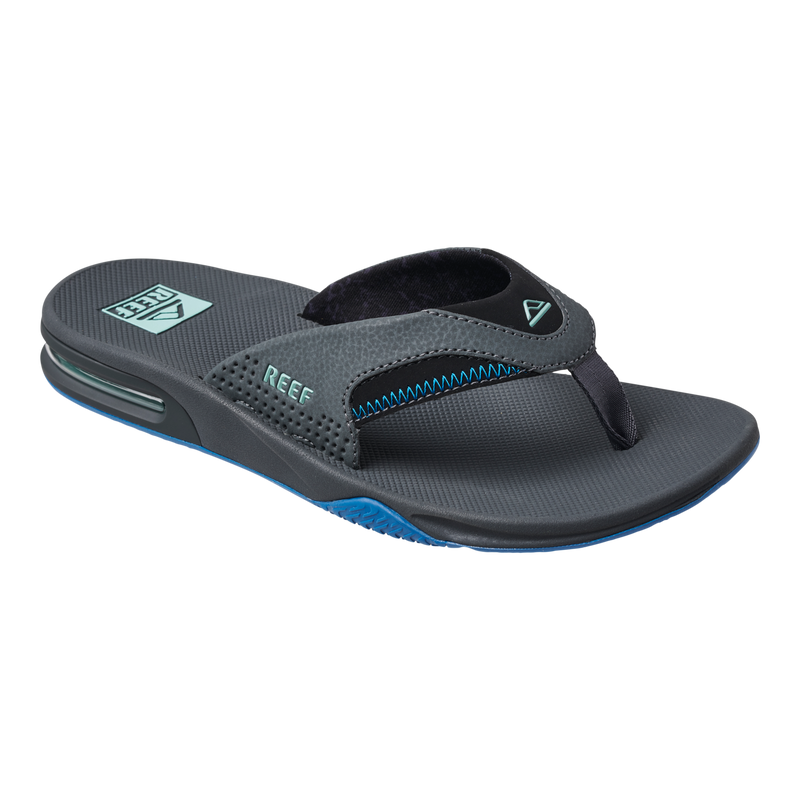 Men's Reef Fanning Sandals - GUNMETAL