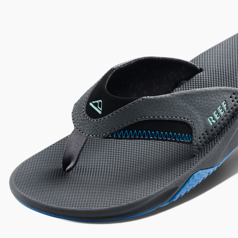 Men's Reef Fanning Sandals - GUNMETAL