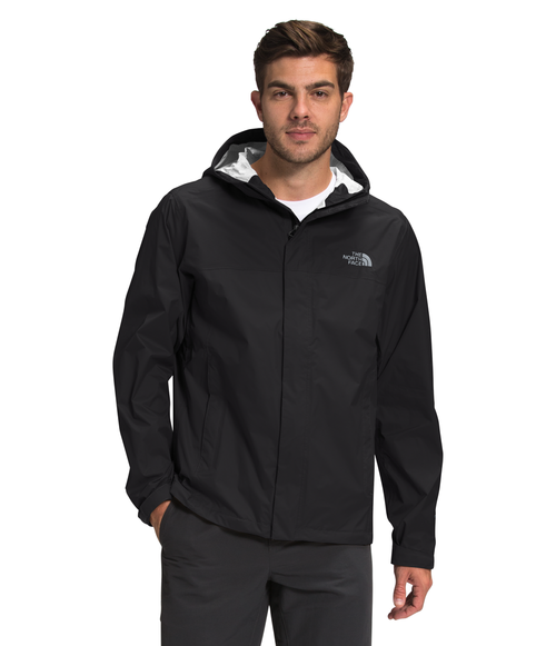 Men's The North Face Venture 2 Rain Jacket - CX6 - BLACK