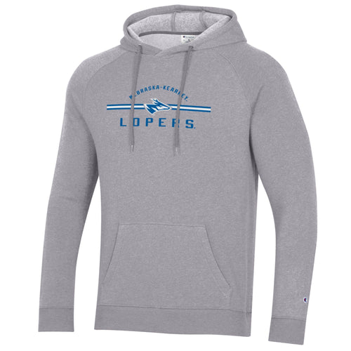 Men's UNK Lopers Fine Lines Hoodie - 955GRAY