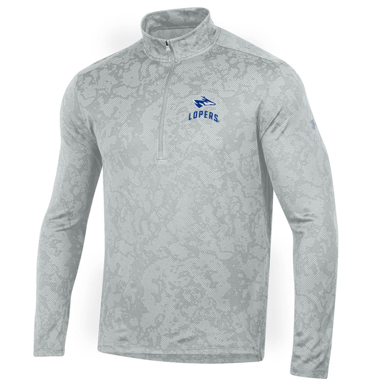 Men's UNK Lopers Under Armour Geode 1/2 Zip - 902HGREY