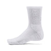 Men's Under Armour 3-Maker Mid Crew Socks 3-Pack - 100 - WHITE