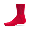 Men's Under Armour 3-Maker Mid Crew Socks 3-Pack - 601 - RED