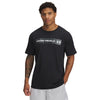 Men's Under Armour Camo Chest Stripe T-Shirt - 002 - BLACK