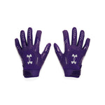 Men's Under Armour F9 Nitro Football Gloves - 500PURPL