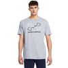 Men's Under Armour Foundation T-Shirt - 011 - GREY