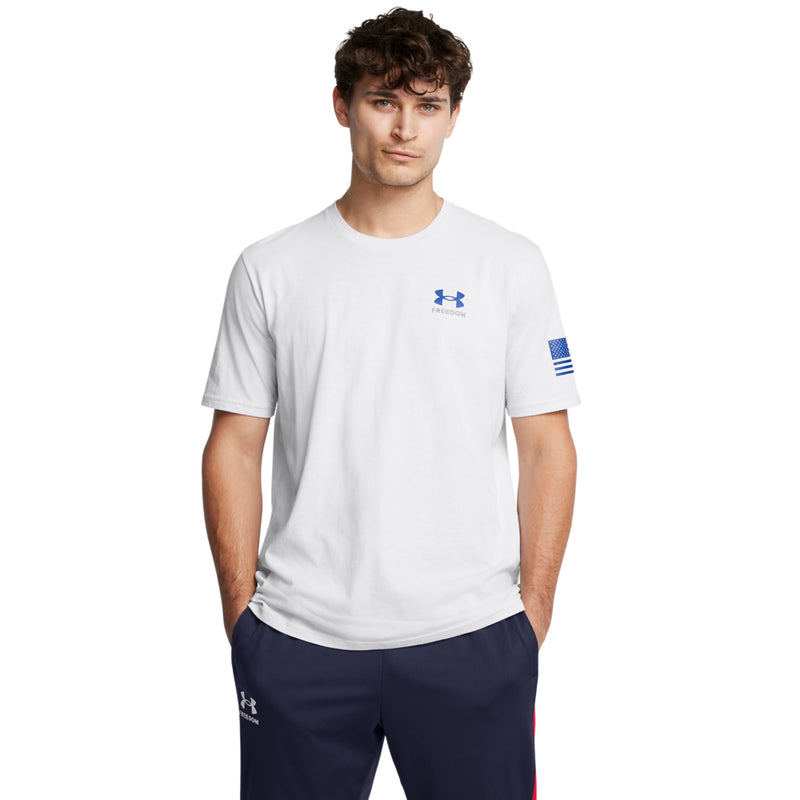 Men's Under Armour Fredom By Air T-Shirt - 014 - HALO GREY