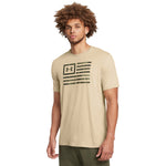 Men's Under Armour Freedom Flag Printed T-Shirt - 290SAND