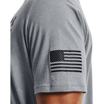 Men's Under Armour Freedom Flag T-Shirt - 035 - STEEL