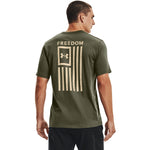 Men's Under Armour Freedom Flag T-Shirt - 390 - GREEN