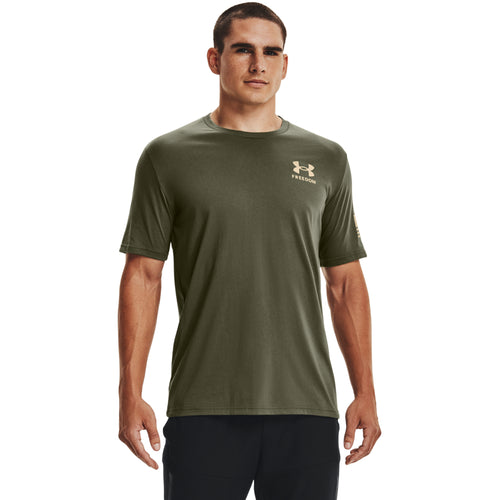 Men's Under Armour Freedom Flag T-Shirt - 390 - GREEN