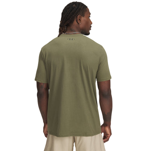 Men's Under Armour Freedom Left Chest T-Shirt - 390 - GREEN