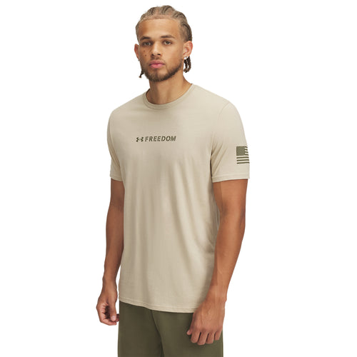 Men's Under Armour Freedom Military T-Shirt - 290SAND