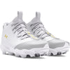 Men's Under Armour Harper 9 RM Baseball Cleats - 101 - WHITE