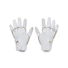 Men's Under Armour Harper Batting Gloves - 100 - WHITE/BLACK