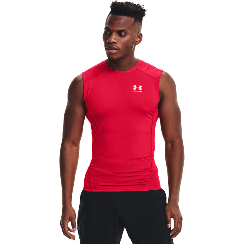 Men's Under Armour HeatGear® Armour Sleeveless - 600 - RED