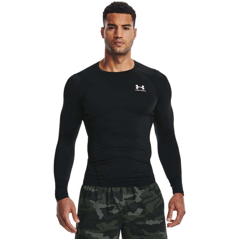 Men's Under Armour HeatGear Longsleeve - 001 - BLACK