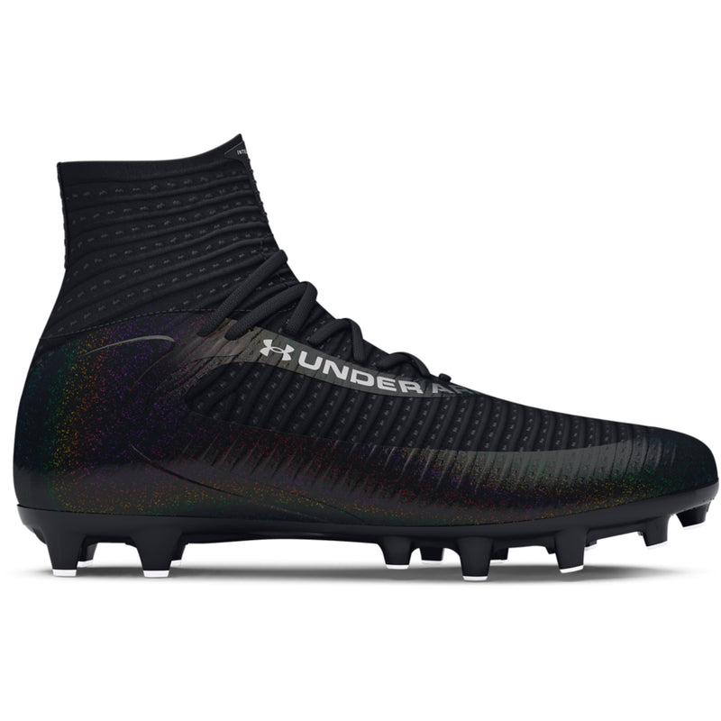 Men's Under Armour Highlight 2 MC Knit Football Cleats - 001 - BLACK