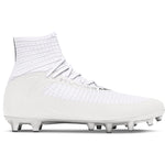 Men's Under Armour Highlight 2 MC Knit Football Cleats - 100 - WHITE/BLACK