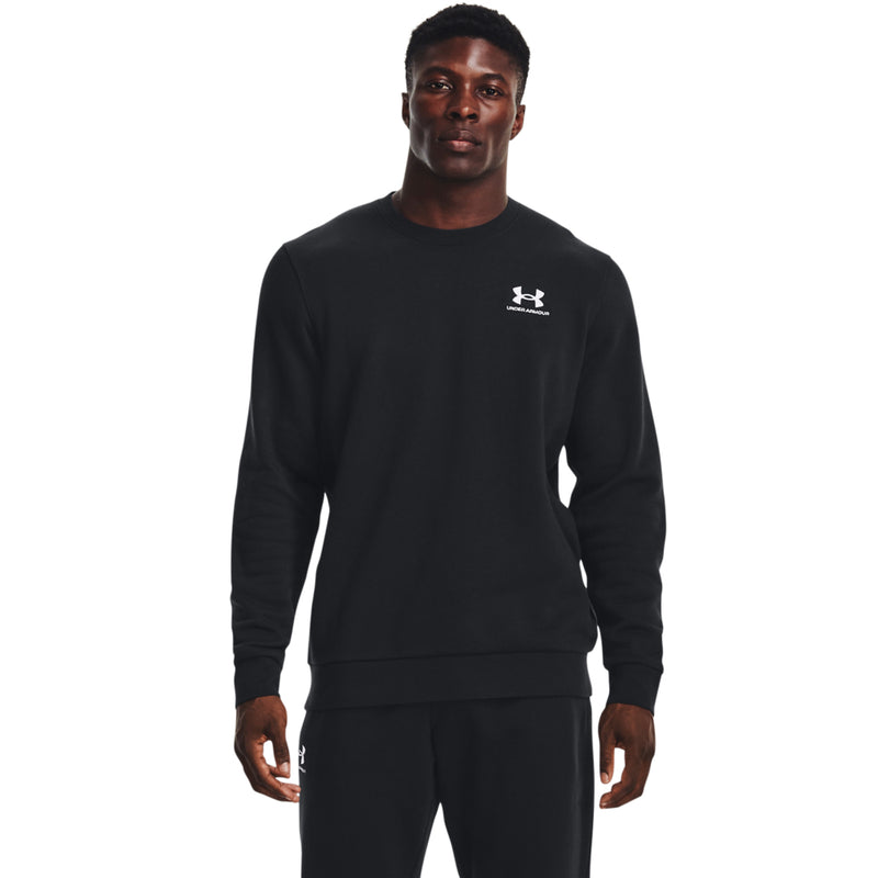 Men's Under Armour Icon Fleece Crew - 001 - BLACK